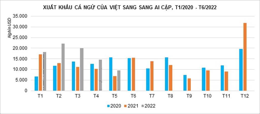 Ai Cập ngày càng tăng nhập khẩu cá ngừ từ Việt Nam