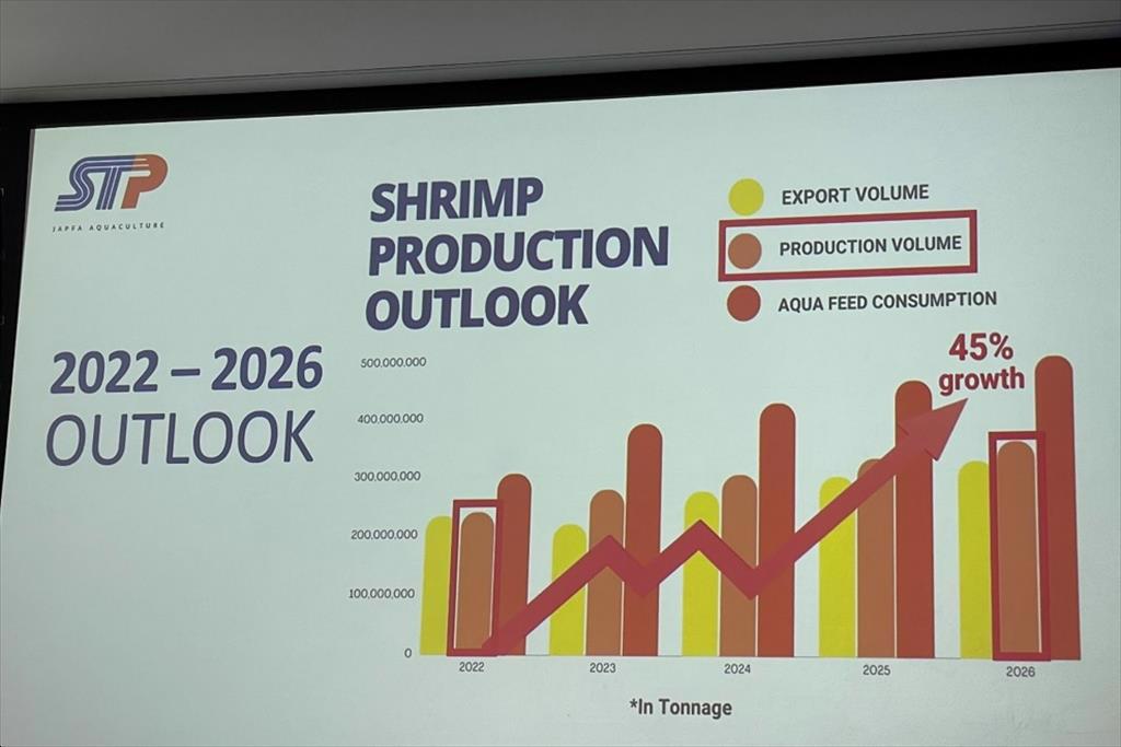 Indonesia mục tiêu sản xuất 350000 tấn tôm nuôi năm 2026