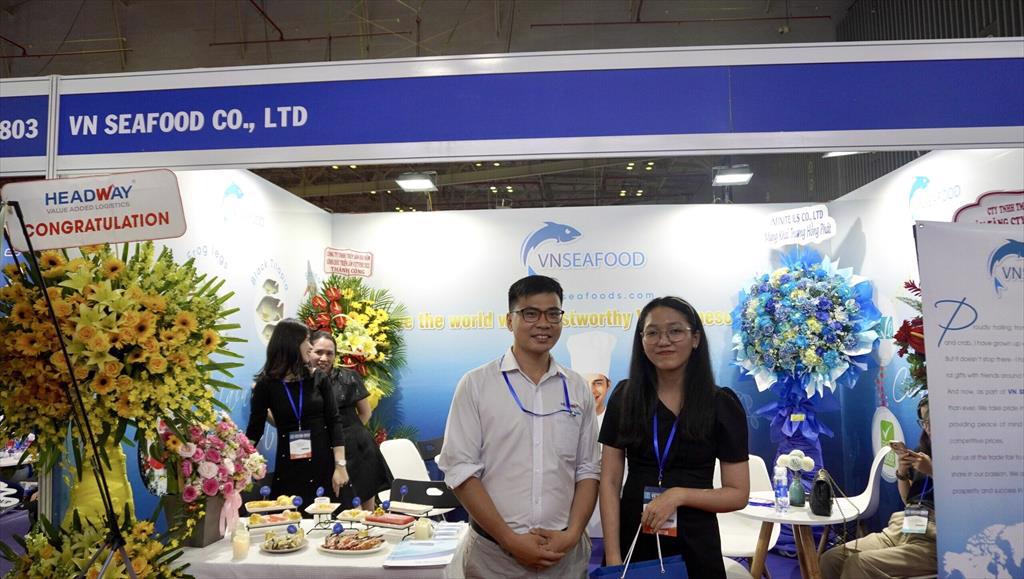 HEADWAY JSC kết nối tri ân khách hàng thủy sản tại Hội chợ Vietfish 2023