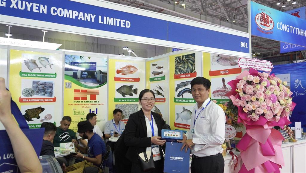 HEADWAY JSC kết nối tri ân khách hàng thủy sản tại Hội chợ Vietfish 2023