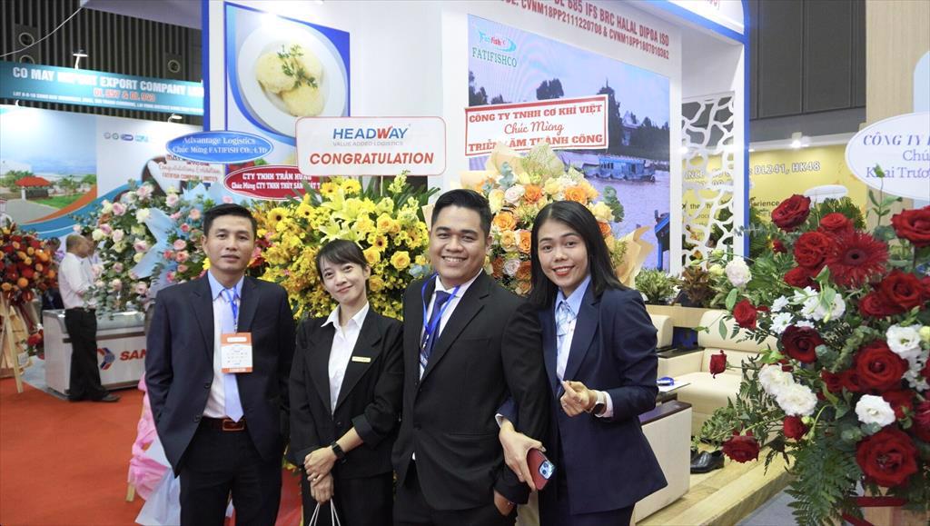 HEADWAY JSC kết nối tri ân khách hàng thủy sản tại Hội chợ Vietfish 2023