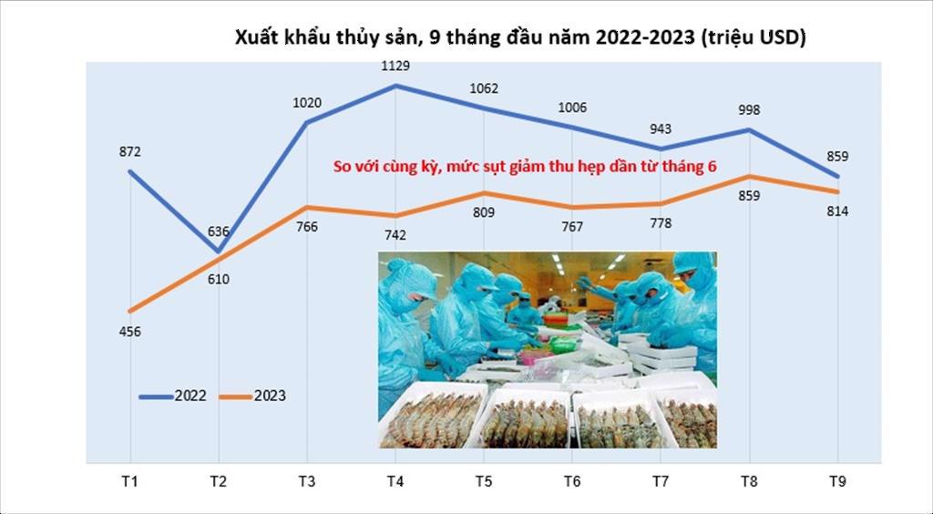 Dự báo xuất khẩu thủy sản quý IV đạt 24 tỷ USD