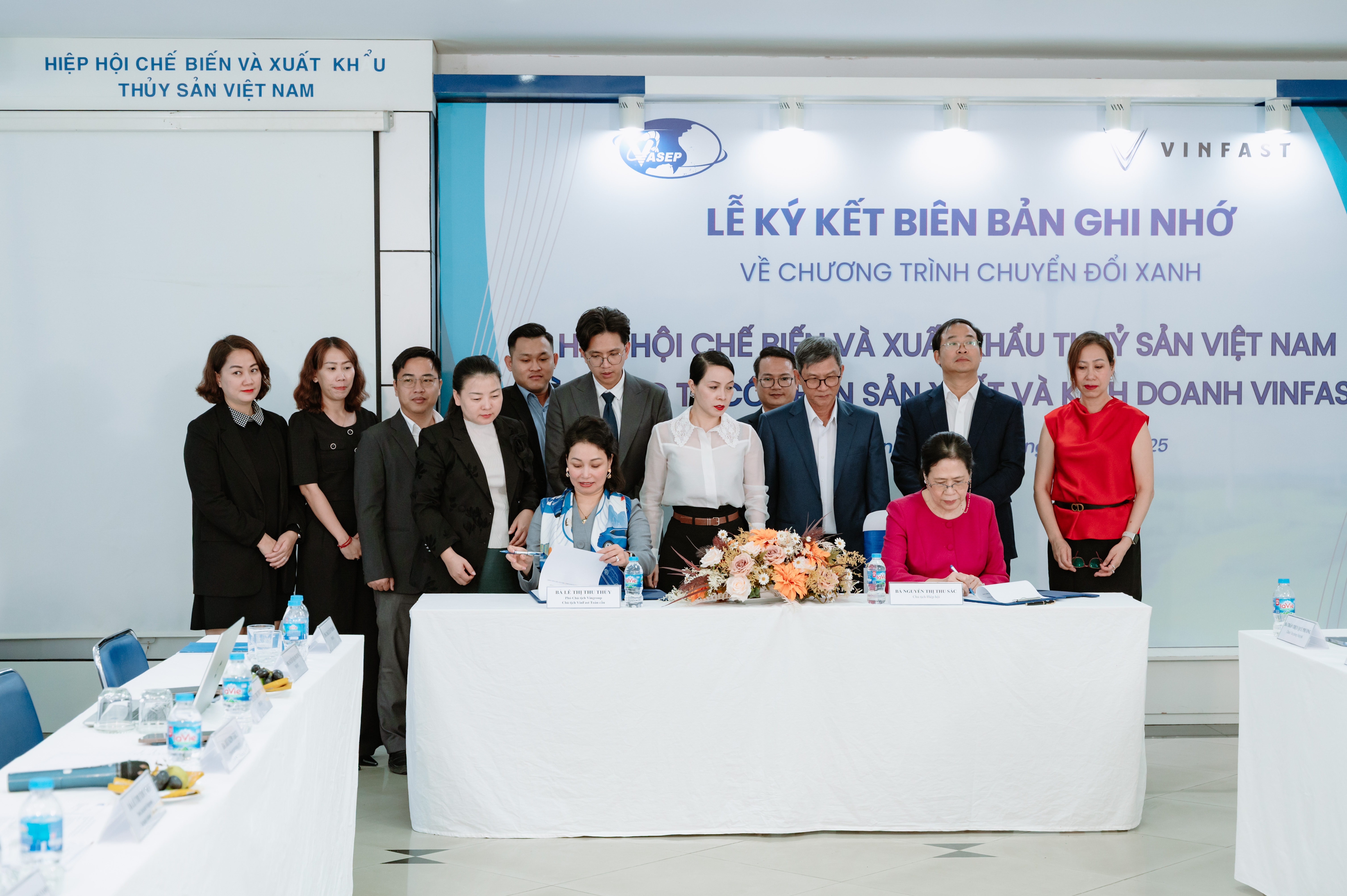 VINFAST VÀ VASEP KÝ MoU HỢP TÁC THÚC ĐẨY CHUYỂN ĐỔI XANH