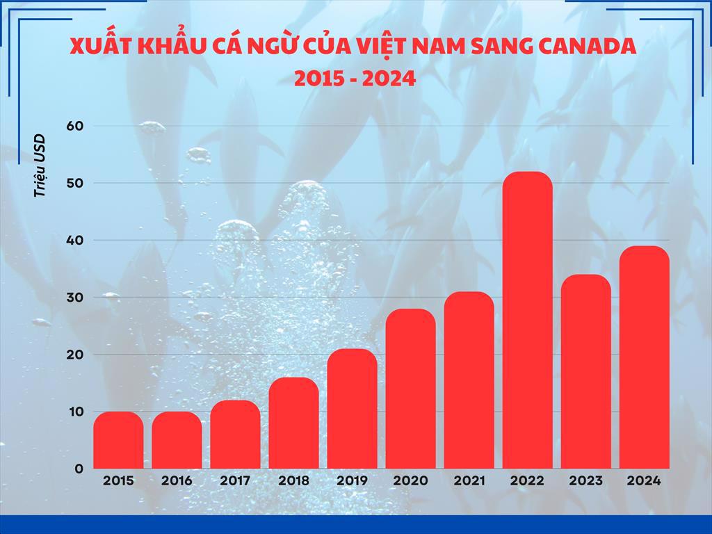 Cạnh tranh gia tăng tại thị trường cá ngừ Canada