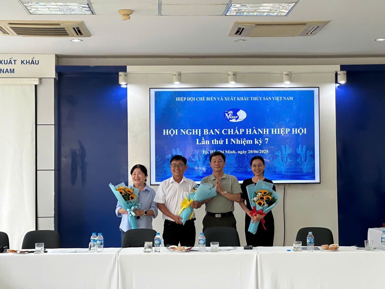 Kết quả bầu Ban Thường vụ Chủ tịch và các Phó Chủ tịch VASEP nhiệm kỳ 7 20252030